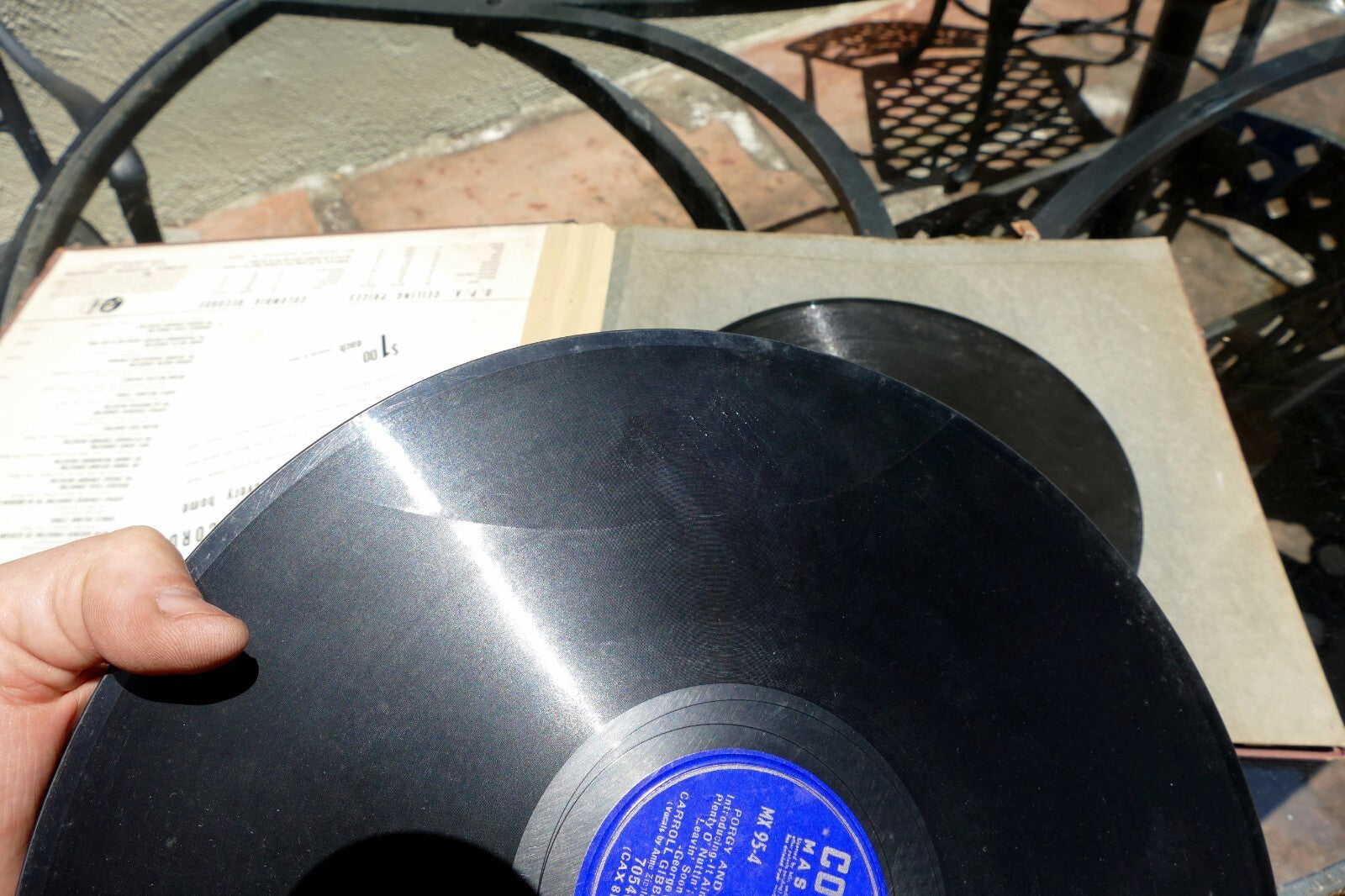 Columbia Gershwin King of Rhythm Porgy and Bess MX 95-1 95-4 (missing 95-2 95-3)