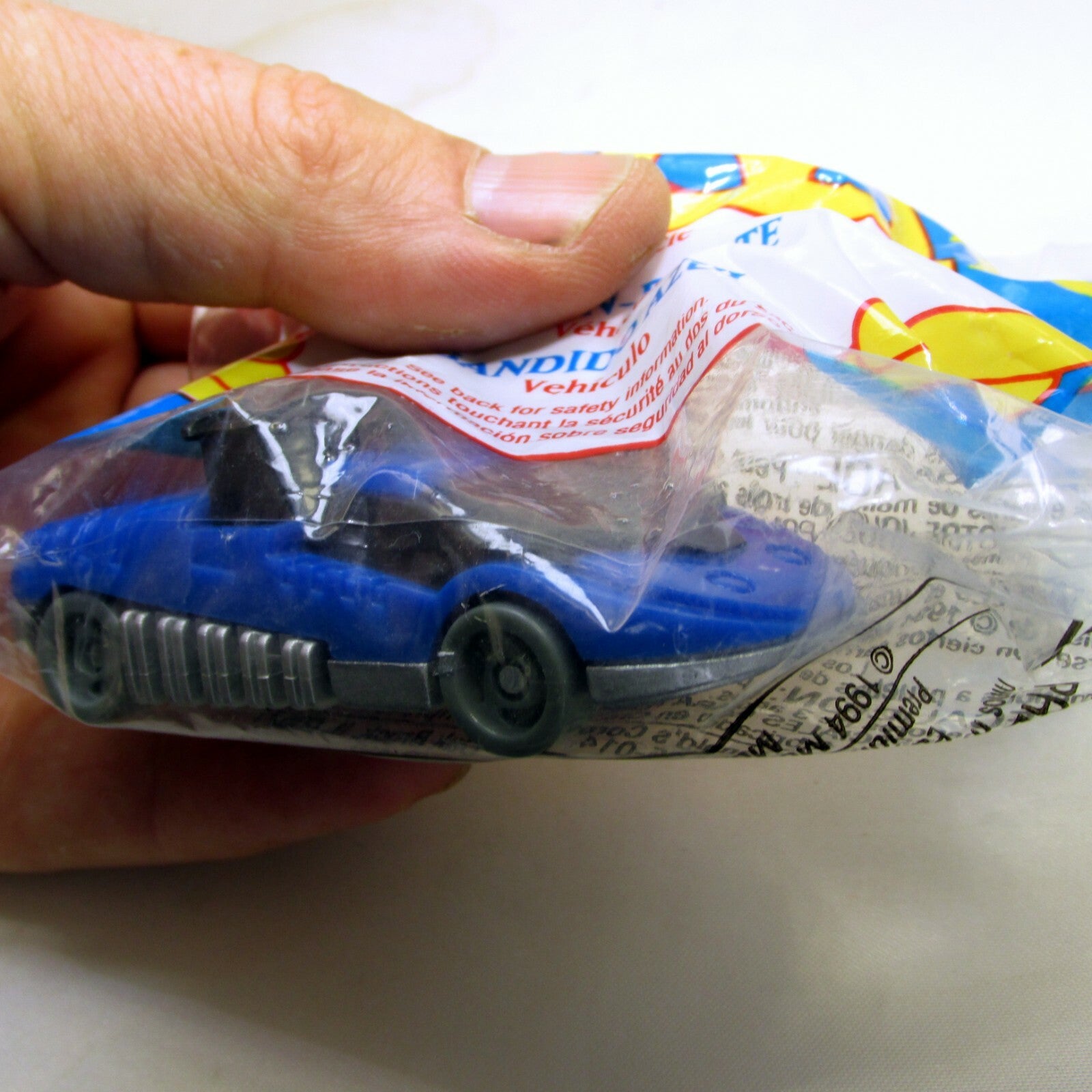 Blue Bandit McDonalds Hot Wheels Mattel 1994 vehicle - new