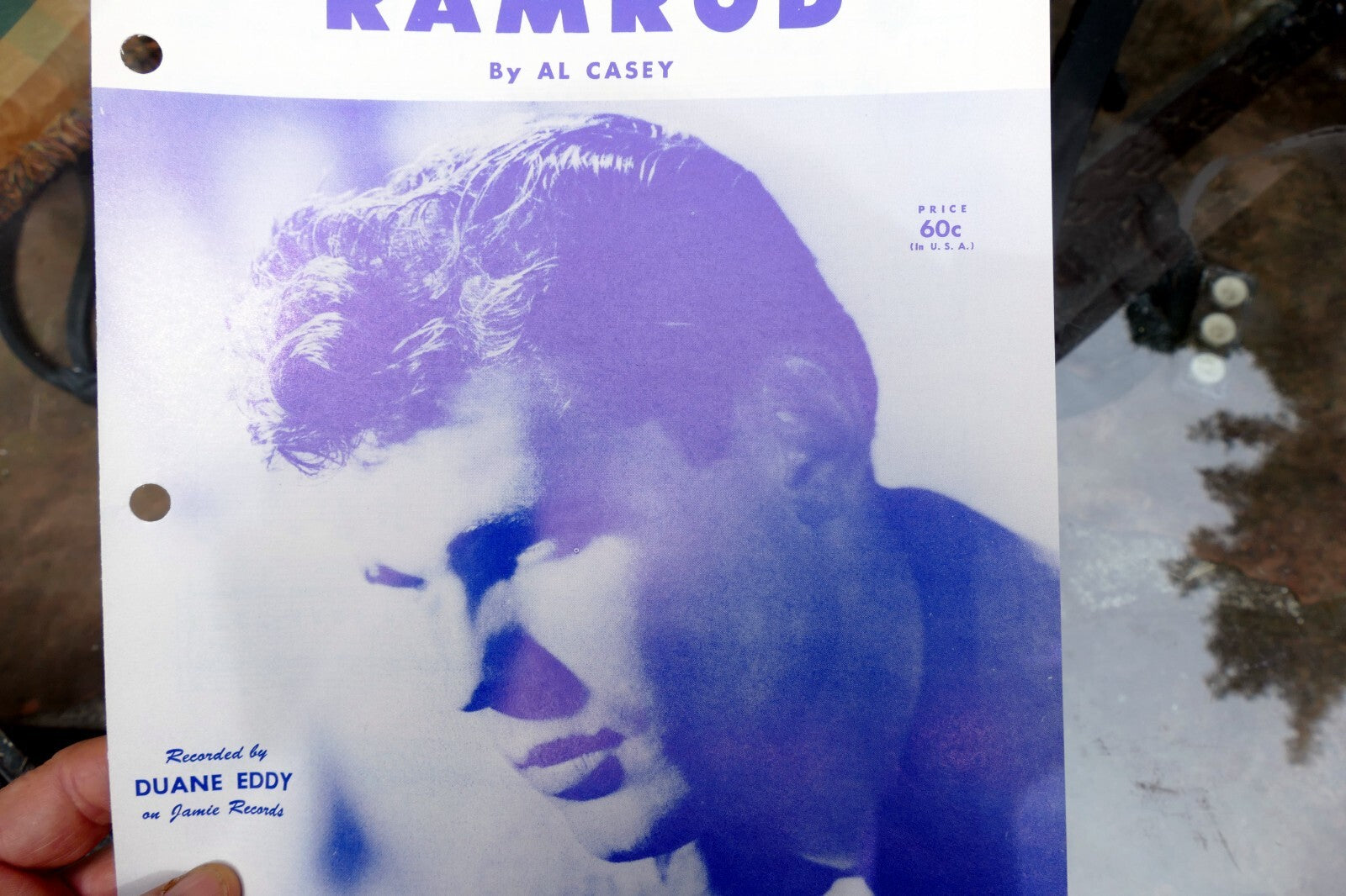 Ramrod by al casey 1958 sheet music gregmark music duane eddy