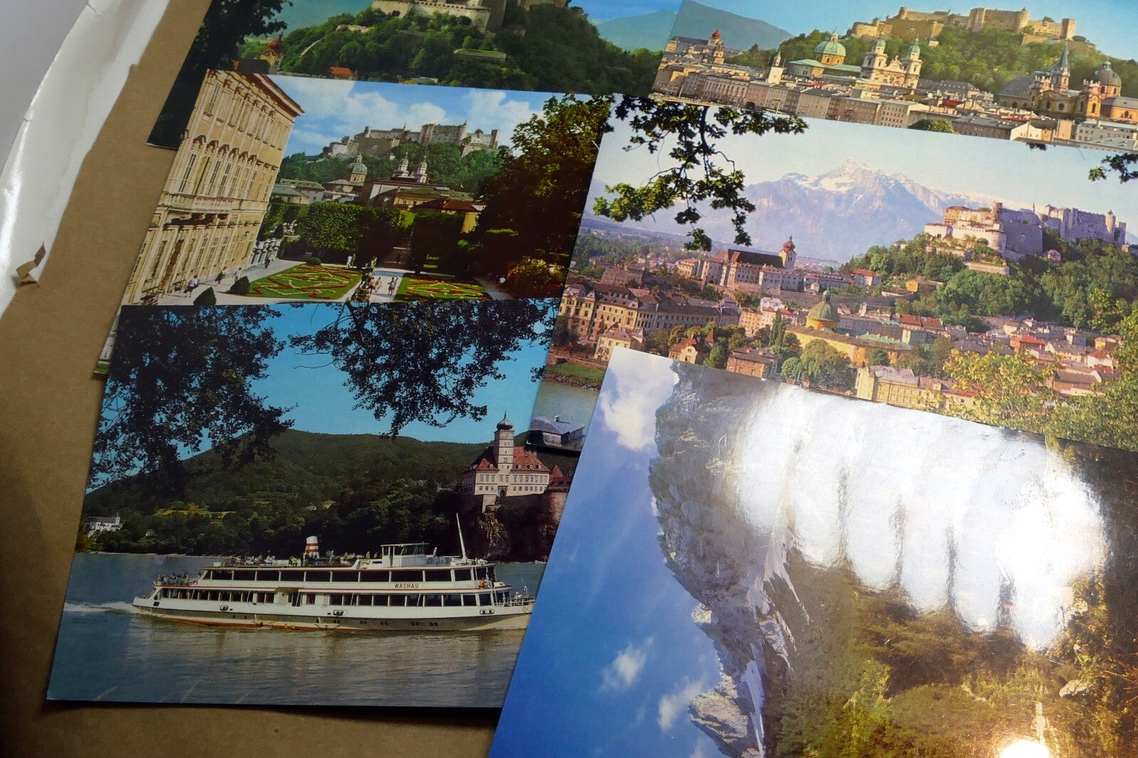 Salzburg Austria Unposted Postcard Lot pack of 14 Landscapes Castles 1960-80's