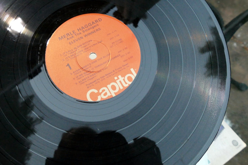 MERLE HAGGARD ELEVEN WINNERS ( 1978) ST-11745 LP VINYL RECORD Capitol Records