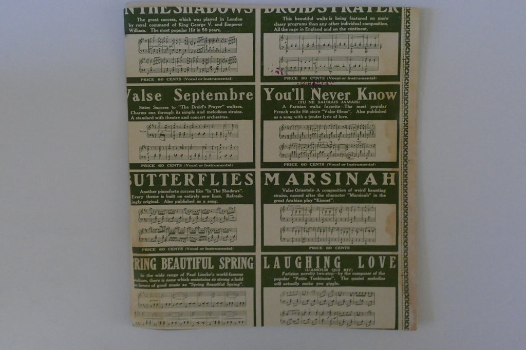 Kismet (Hindoo Twostep) 1911, by J.D. Markey; Jos. W. Stern and Co