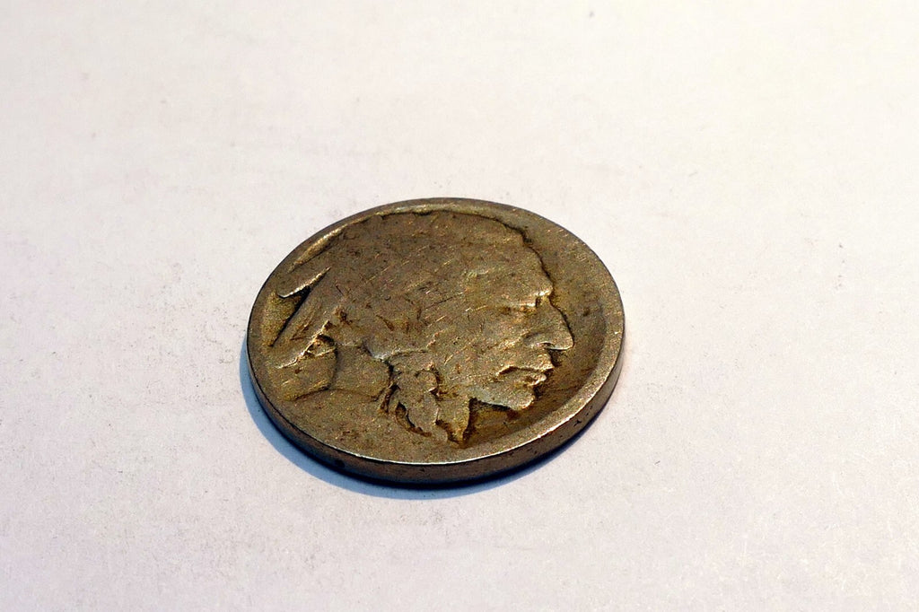 Buffalo Nickel....Five Cents......Indian Head  One Coin  - poor condition