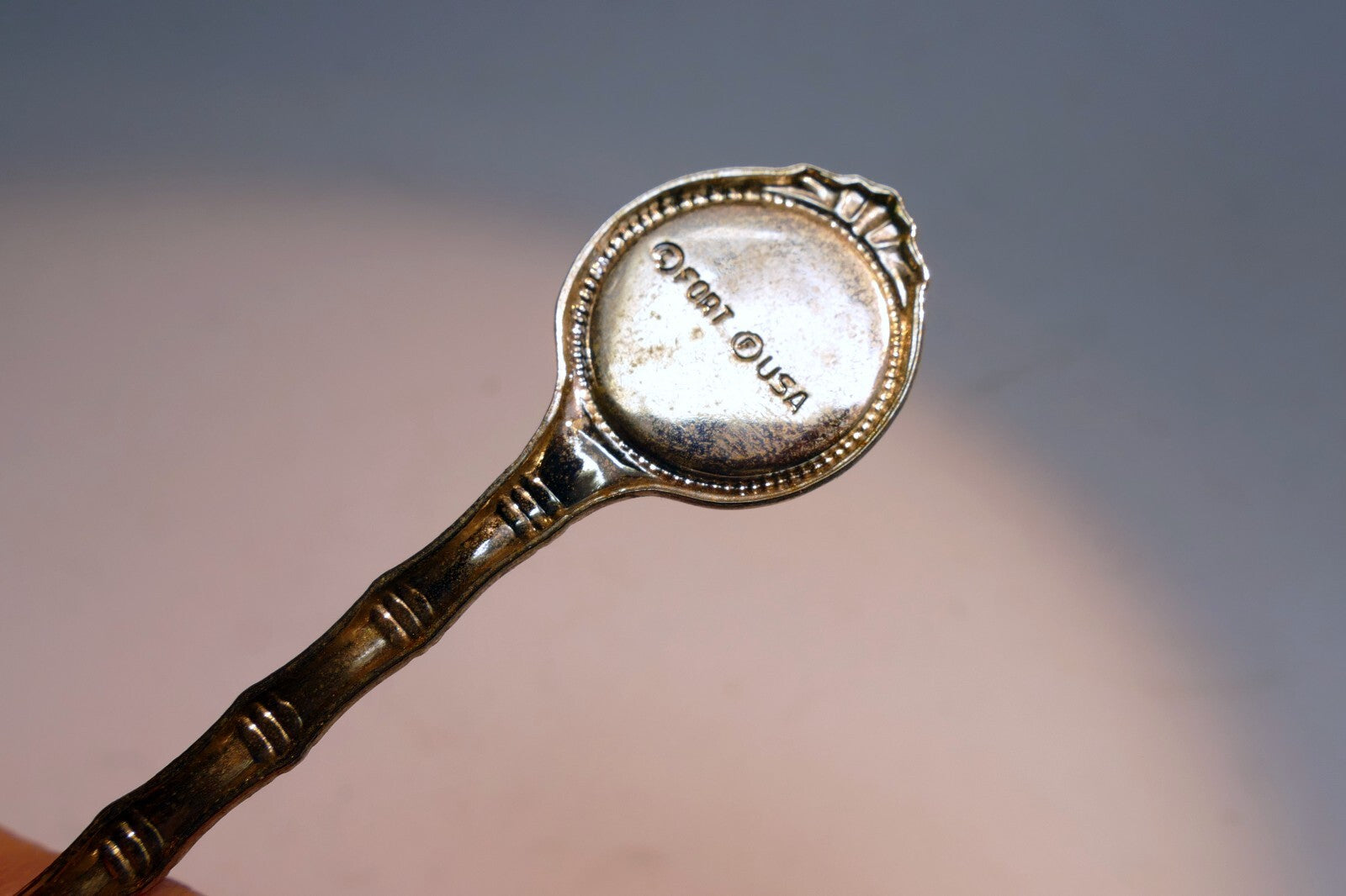 Indiana The Hoosier State Miniature Souvenir Spoon