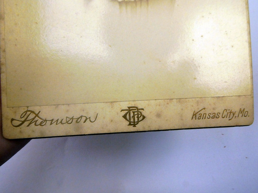 Picture of Girl VINTAGE ANTIQUE Photograph 4X6" 1880's Pearl Weidman Kansas City