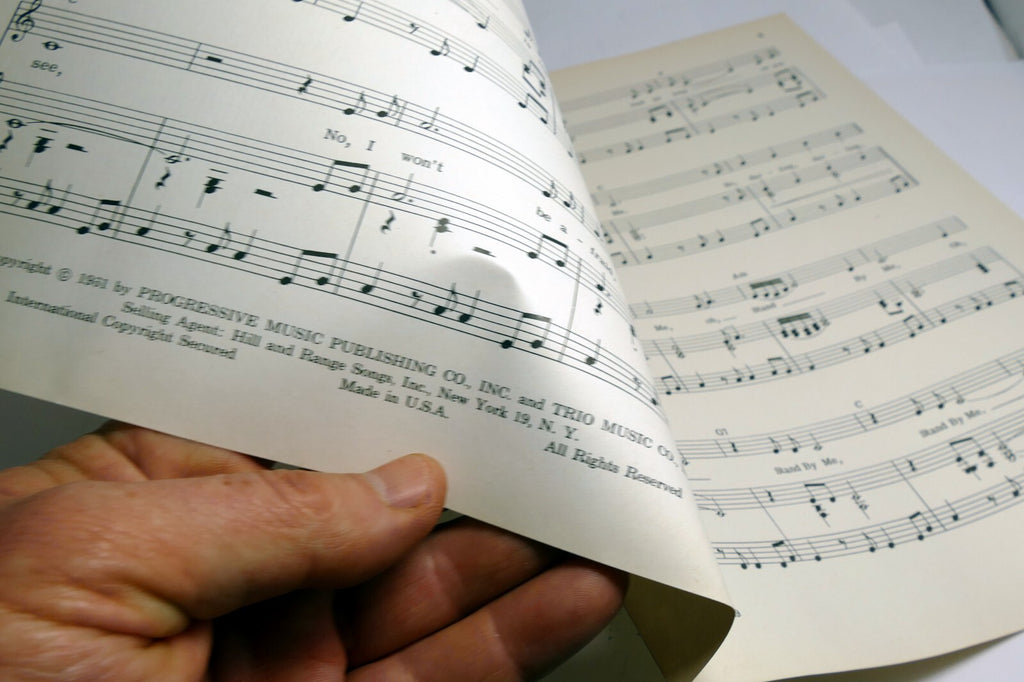 Stand By Me 1931  Sheet Music Ben E. king Elmo Glick