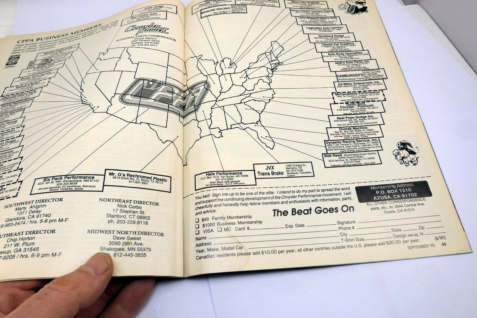 Chrysler Power Car Magazine September 1990 Project Dart 580HP Small 'Em