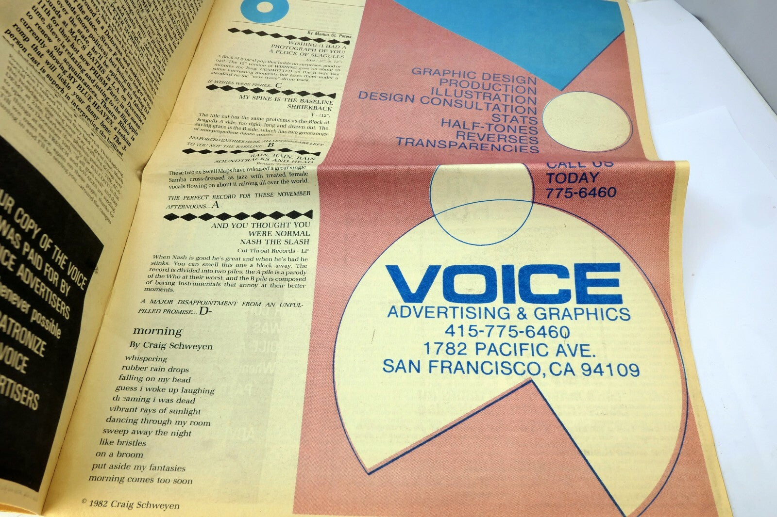 THE VOICE Vol 4 No 24 December 1982 More then newspaper