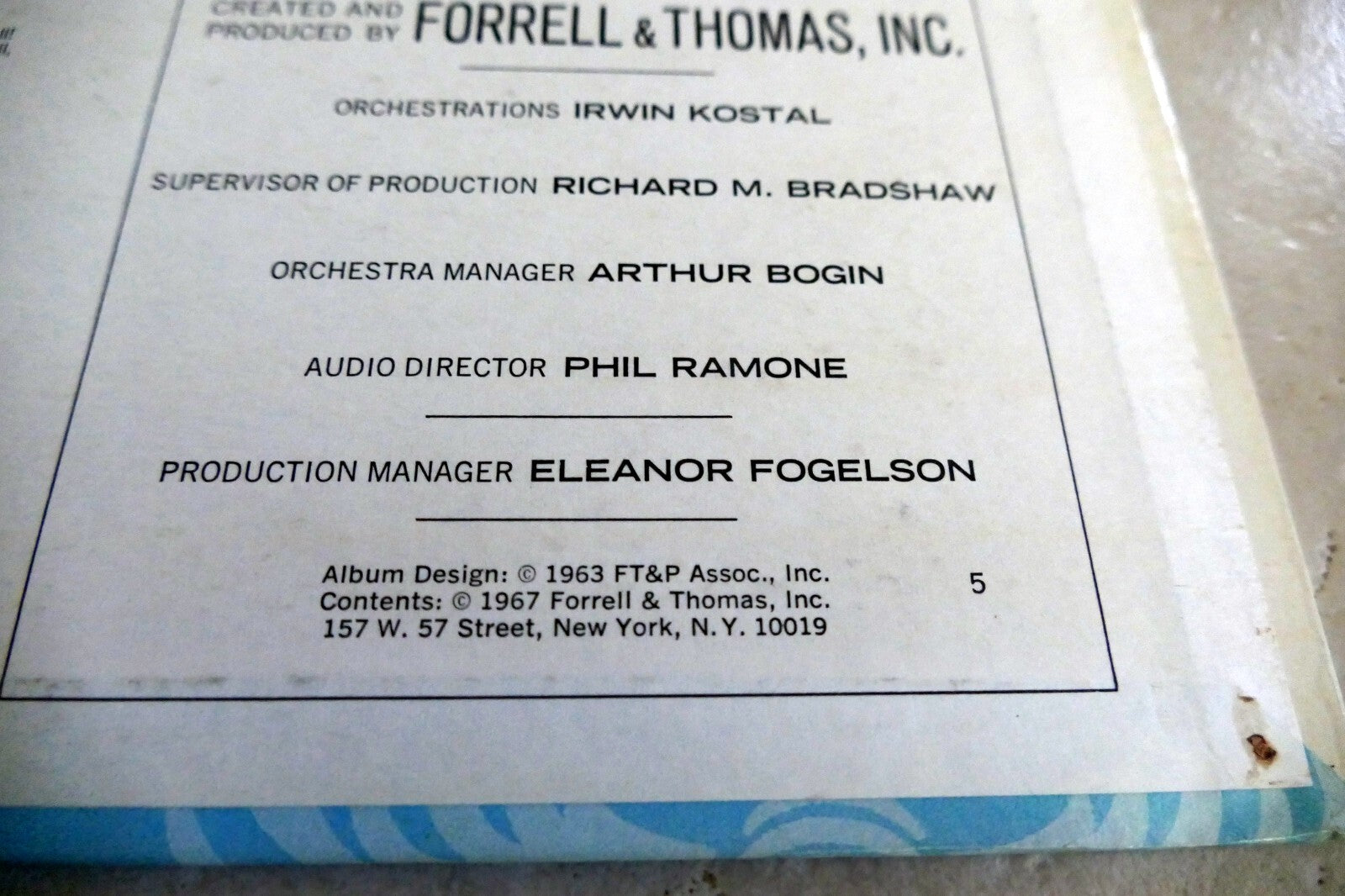 Firestone Your Favorite Christmas Music Vol 6 LP  1967  SLP 7014  A23