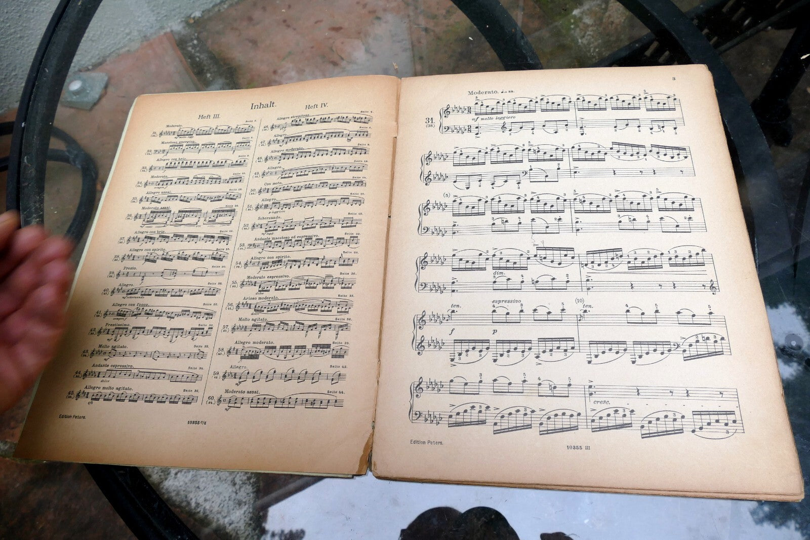 Cramer-Bülow 60 ausgewählte Etuden choisies Sheet Music 1900 Heft III