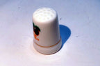 Porcelain Thimble Souvenir Aloha Hawaii pineapple USA