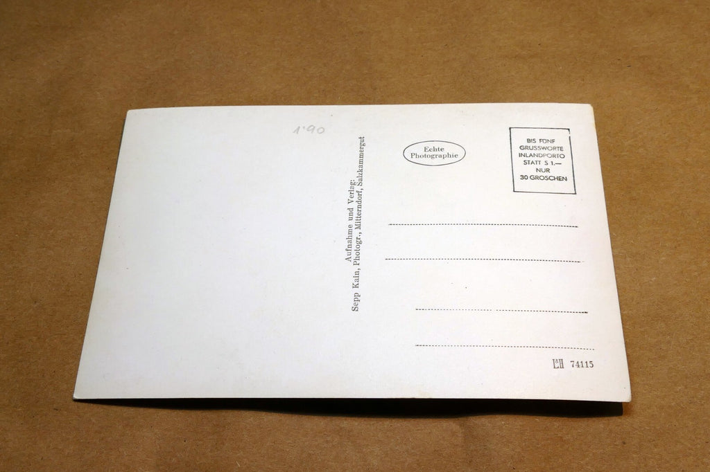 Bad Aussee  Austria postcard 1940's  - unposted