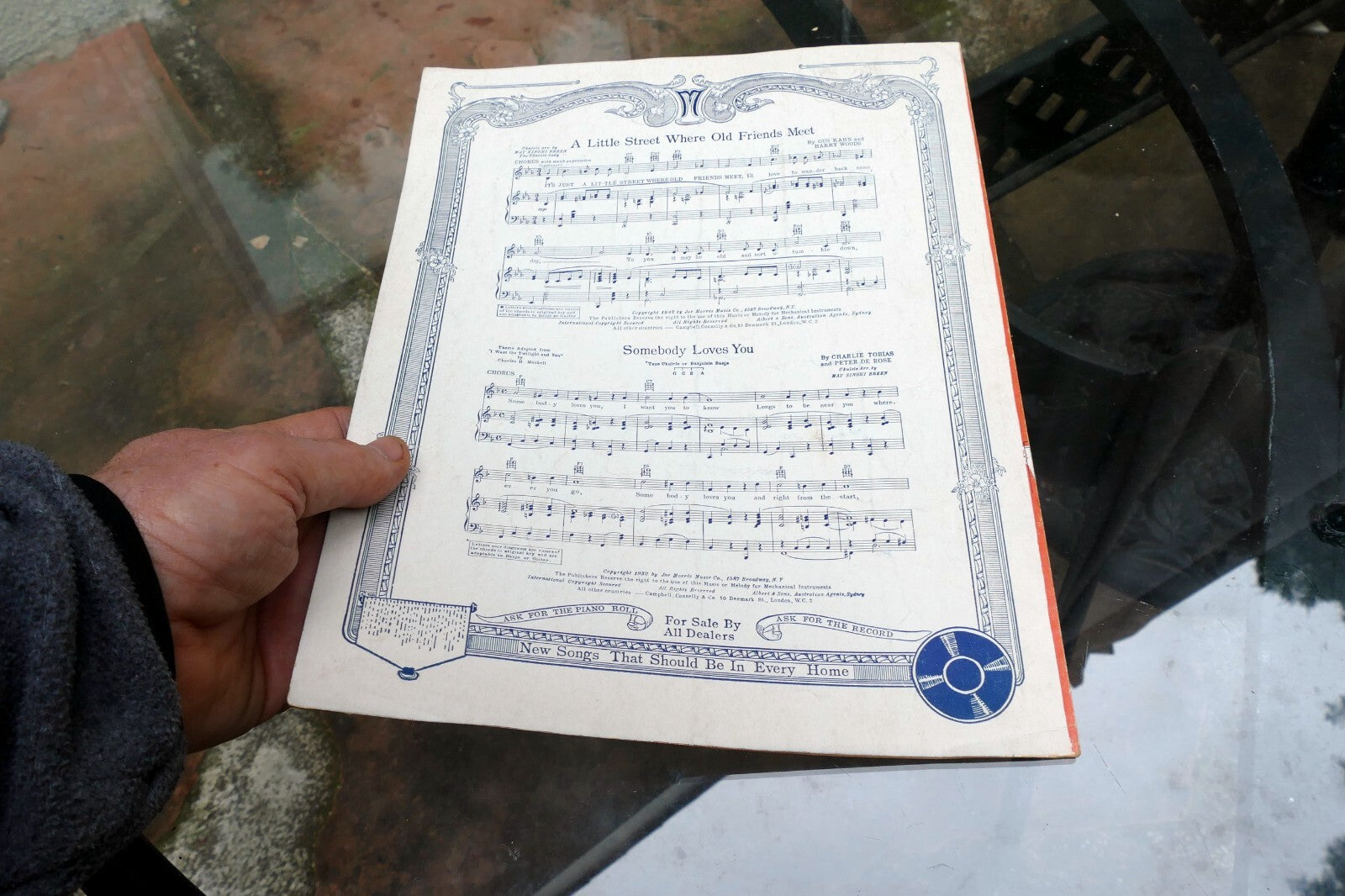 In the Valley of the Moon Sheet Music Ben Cutler 1932 New York Broadway