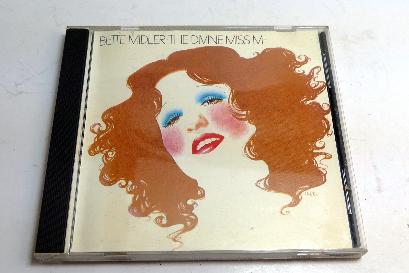 Cover art only bette midler divine miss m 7238 2 atlantic ( no cd included)