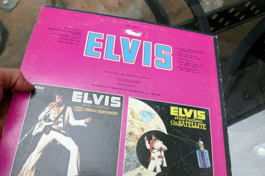 1973 Elvis Presley Elvis APL1-0283 Stereo  - ALBUM ART COVER ONLY