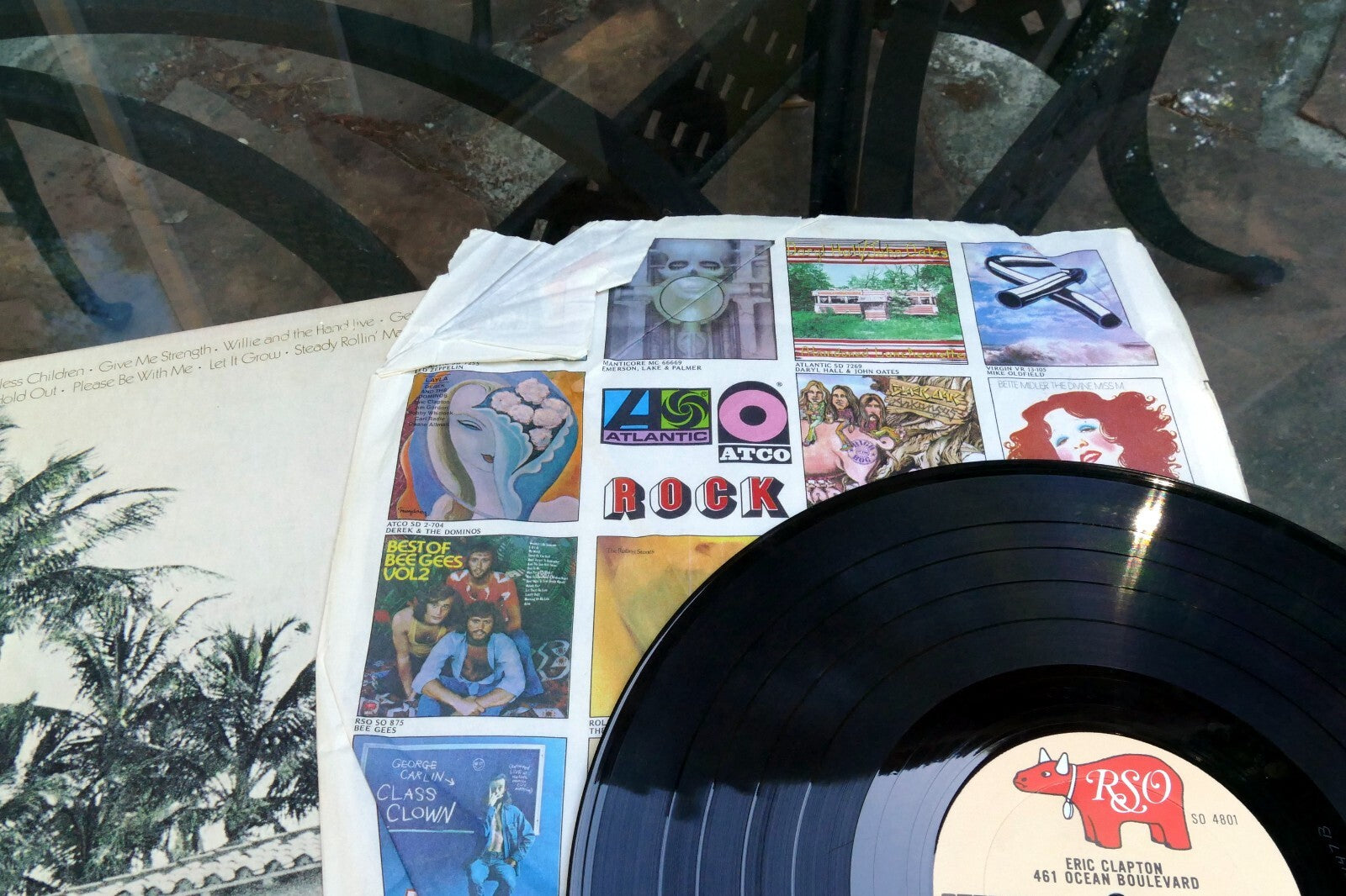 ERIC CLAPTON • 461 Ocean Boulevard • Gatefold LP Vinyl Record RSO 4801  1974