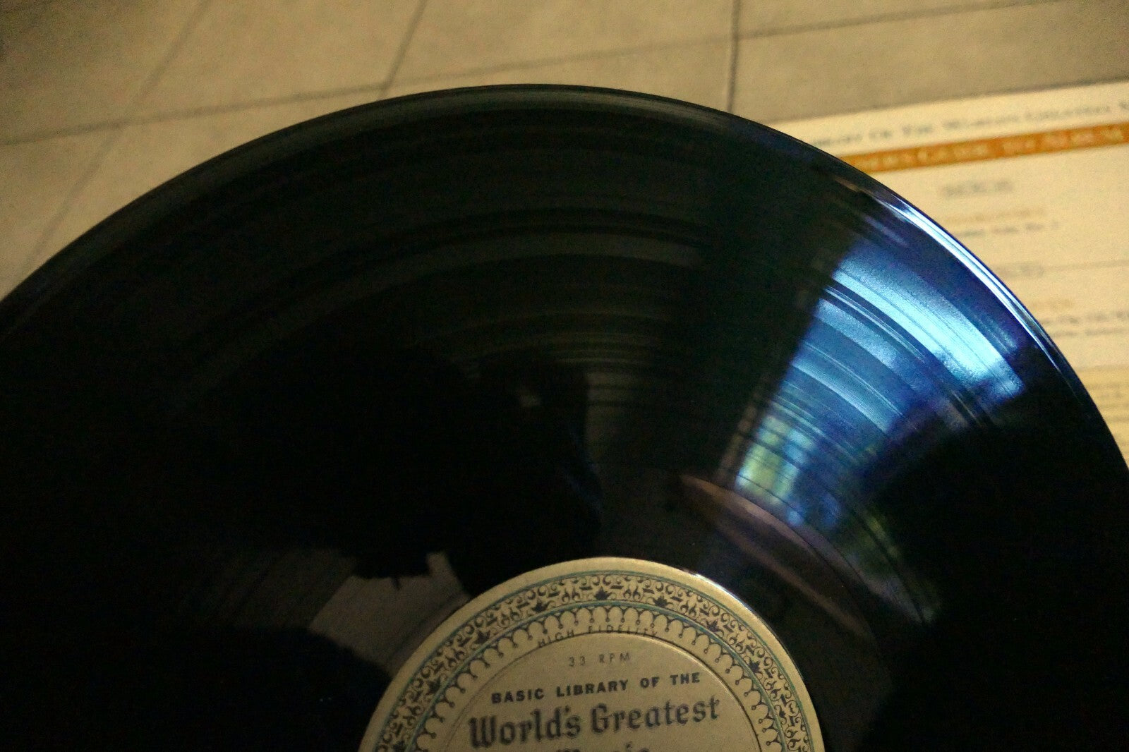Basic Library WORLDS GREATEST Music 1958 LP Tchaikovsky Beethoven Album No 18