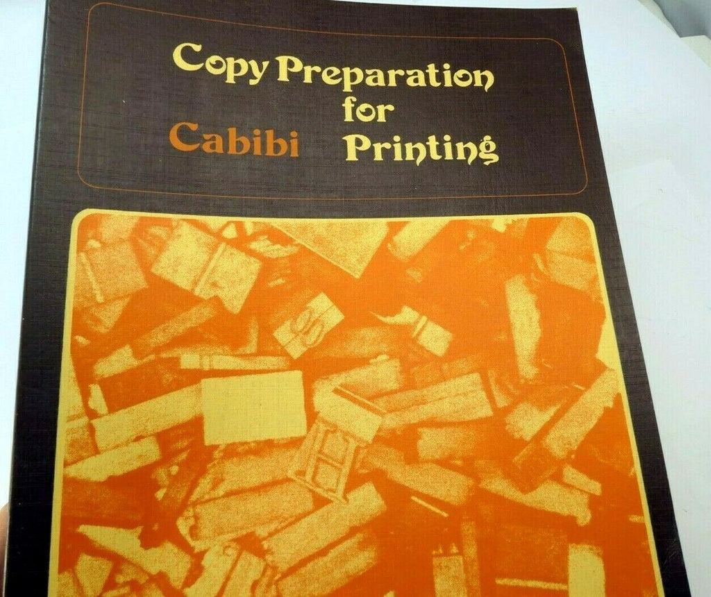 Copy preparation for cabibi printing