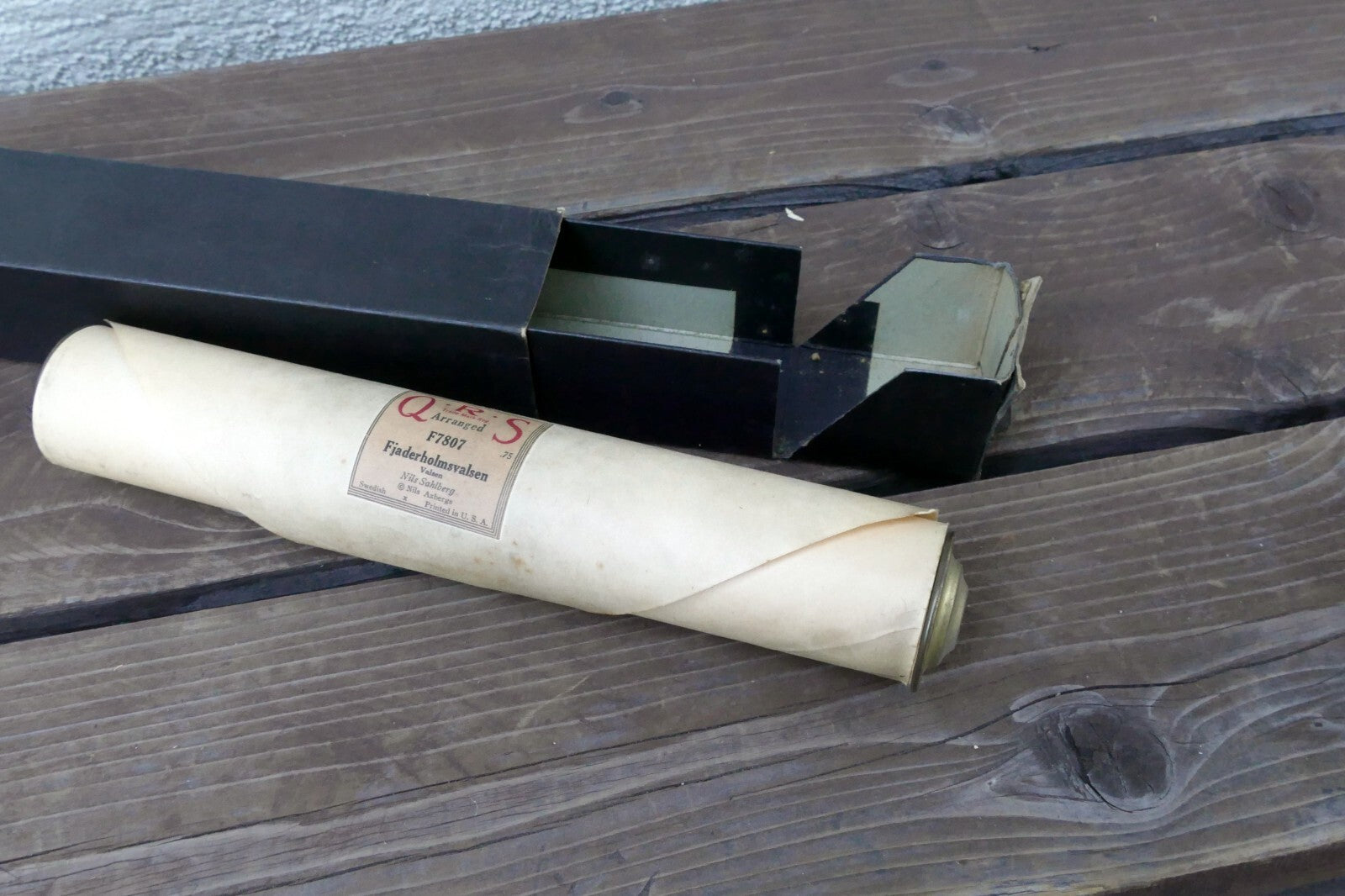 QRS Roll Arranged F7807 Fjaderholmsvalsen Waltz by Nils Sahlberg