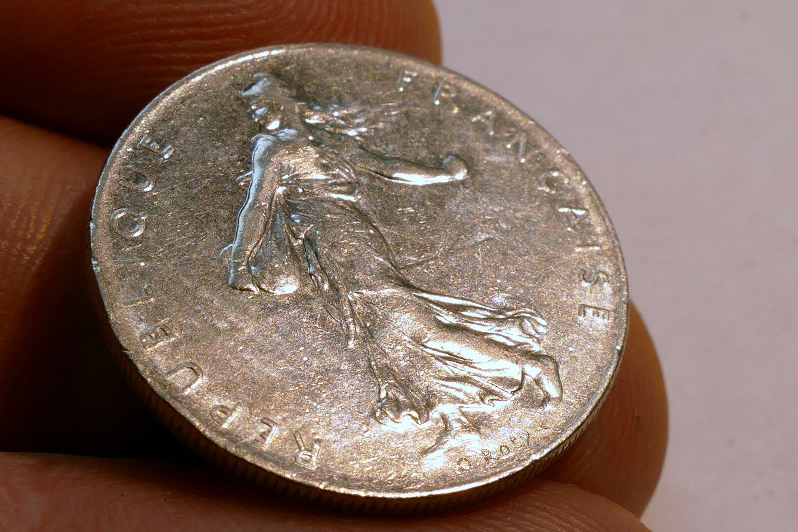 Republique Francais  1 Franc 1975 coin France