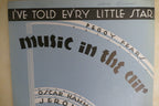 I've told ev'ry little star sheet music 1932 by jerome kern from "music in the air" musical