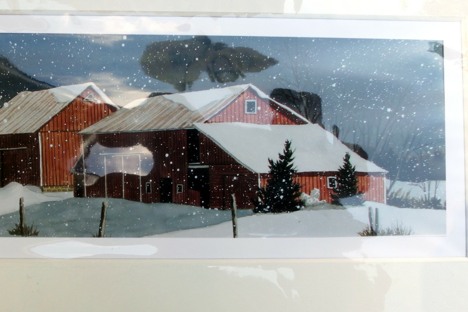 Giclee Print Brown County Artist James Oblack 103/500 Signed Limited edition