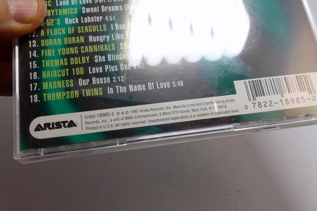 Various Artists : Ultimate New Wave Party 1998 CD Arista Records 07822-18985-2