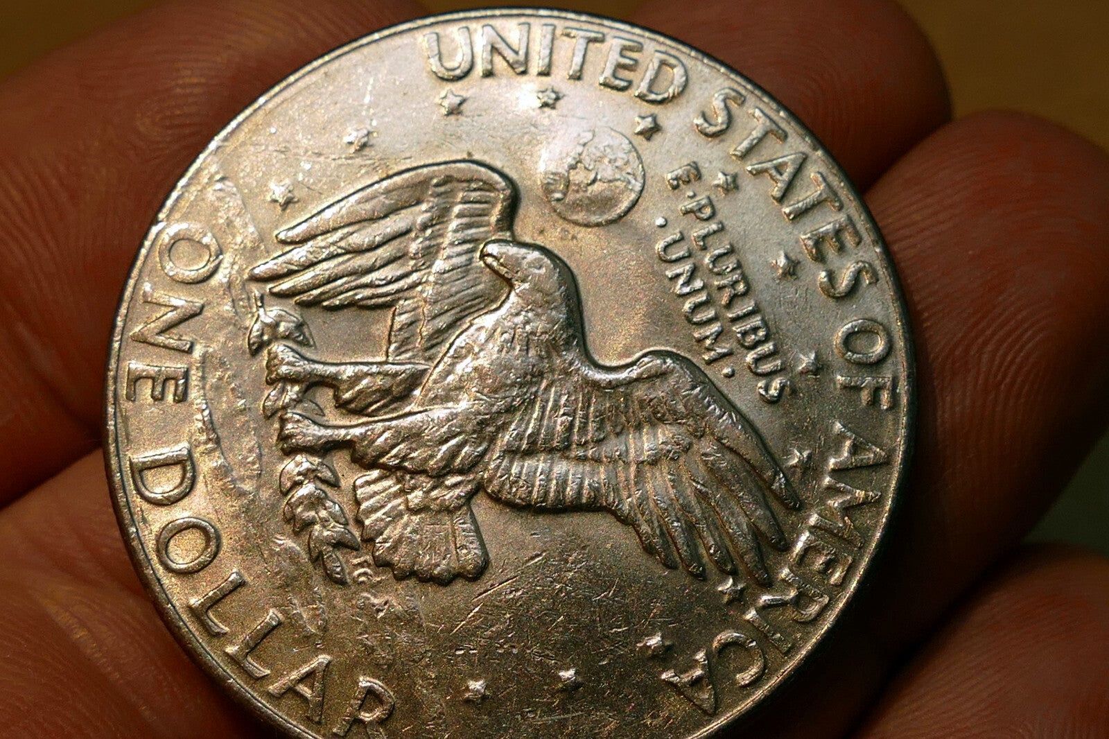 1977-D EISENHOWER DOLLAR COIN  CIRCULATED used