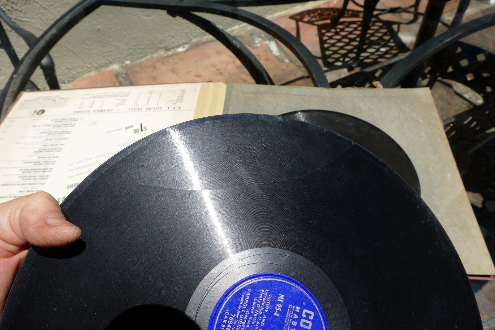 Columbia Gershwin King of Rhythm Porgy and Bess MX 95-1 95-4 (missing 95-2 95-3)