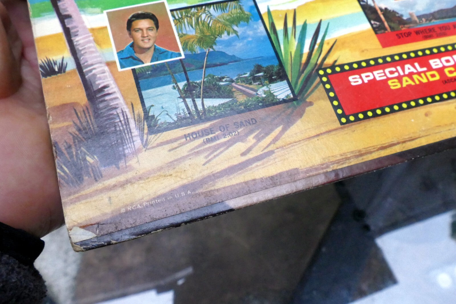 1966 Elvis Presley Paradise Hawaiian Style  LPM-3643 - ALBUM ART COVER ONLY