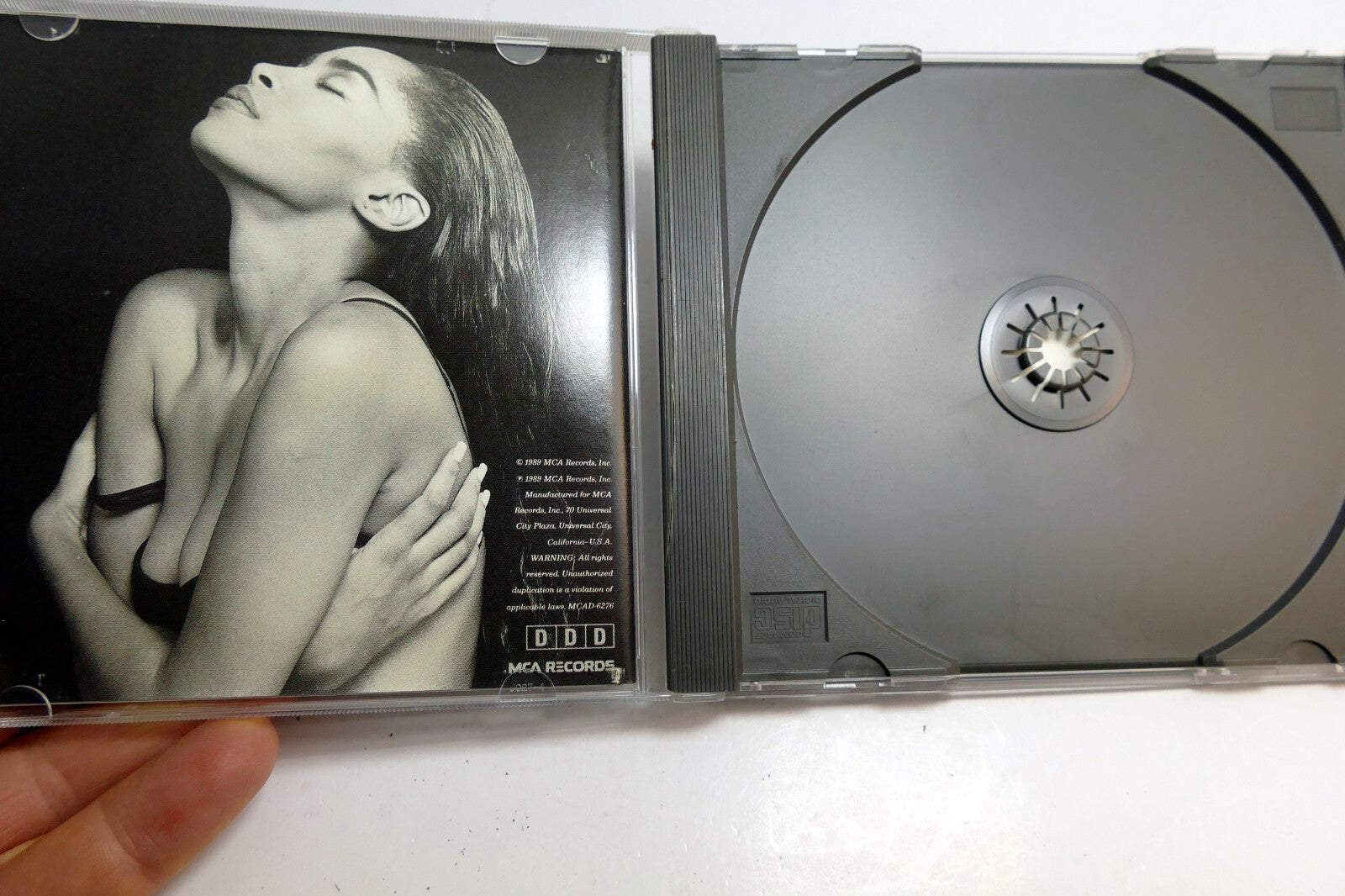 Cover art only Jody Watley Larger Then Life MCAD 6276 MCA  -  (NO CD included)