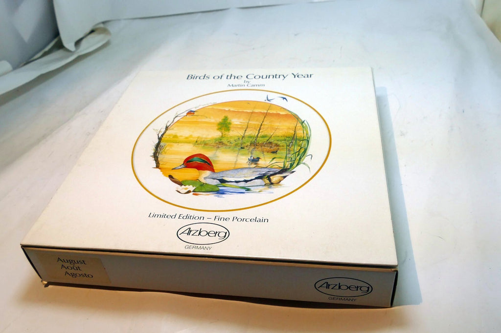 BIRDS of the Country BY Martin Camm - BAVARIA PLATE ARZBERG GERMANY Swallow