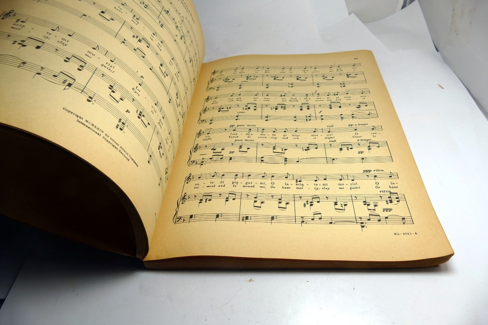 Early Italian Songs & Airs Vol 2 For Low Voice Songbook 1924 Supriani Provenzale