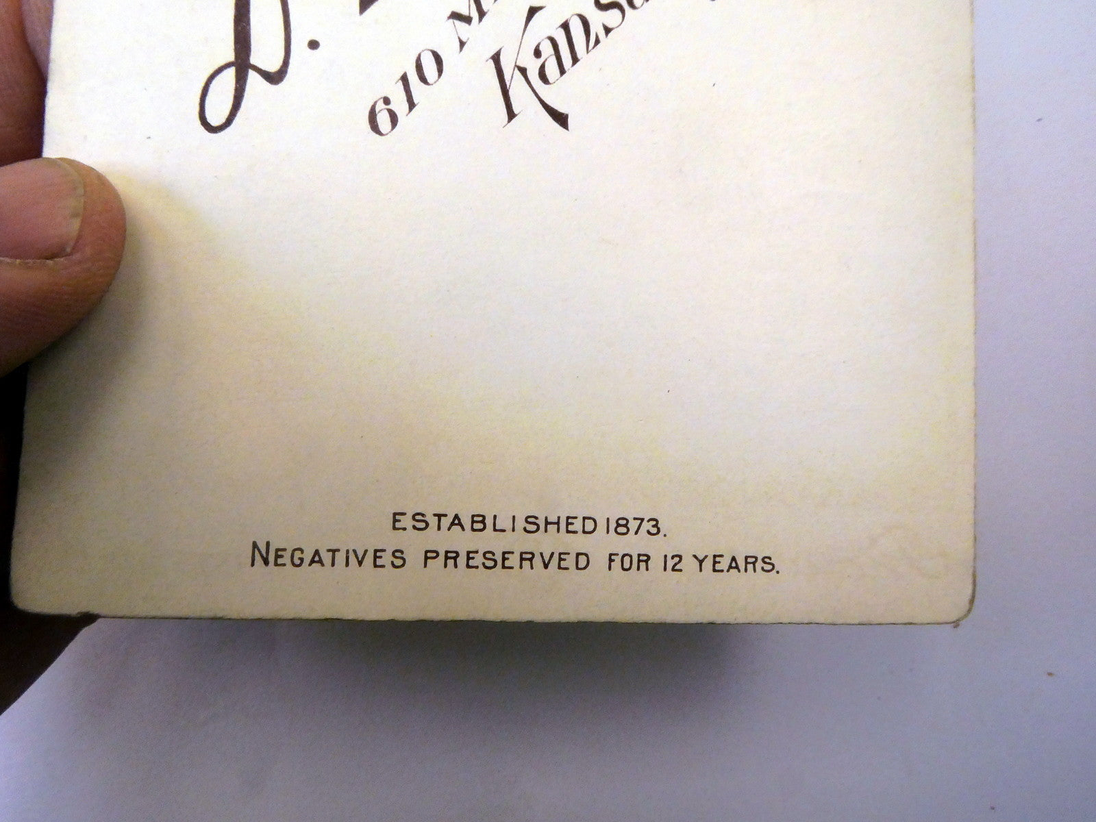 Picture of Girl VINTAGE ANTIQUE Photograph 4X6" 1880's Pearl Weidman Kansas City