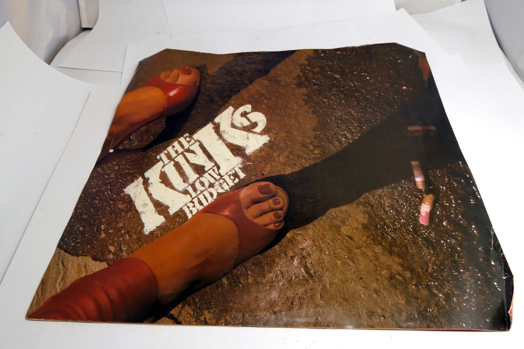 Kinks Low Budget 12x24 Album Cover Poster August Concert OEM Arista 1979 Genuine