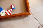 Pack of 2 Oak Solid Wood Picture Portrait Frame  8X10" Art Photo "DAD" baseball