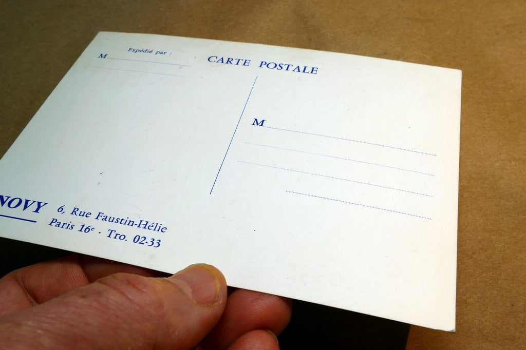 Postcard Novy Carte Postale Paris 16e Tro. 02-33