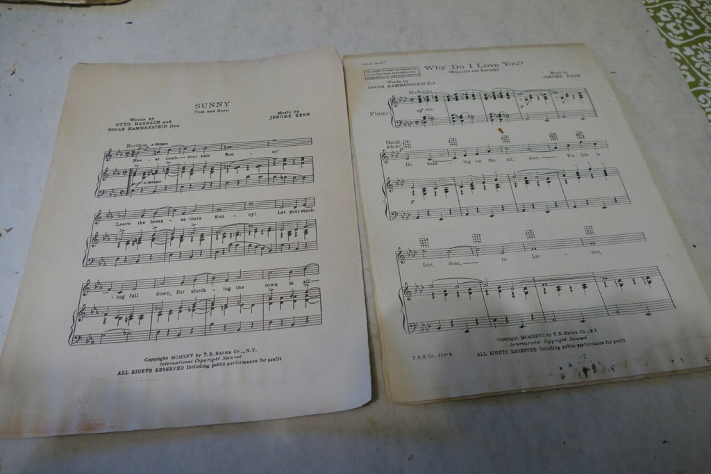 Why Do I Love You? 1927, from "Show Boat", Jerome Kern and Oscar Hammerstein 2nd