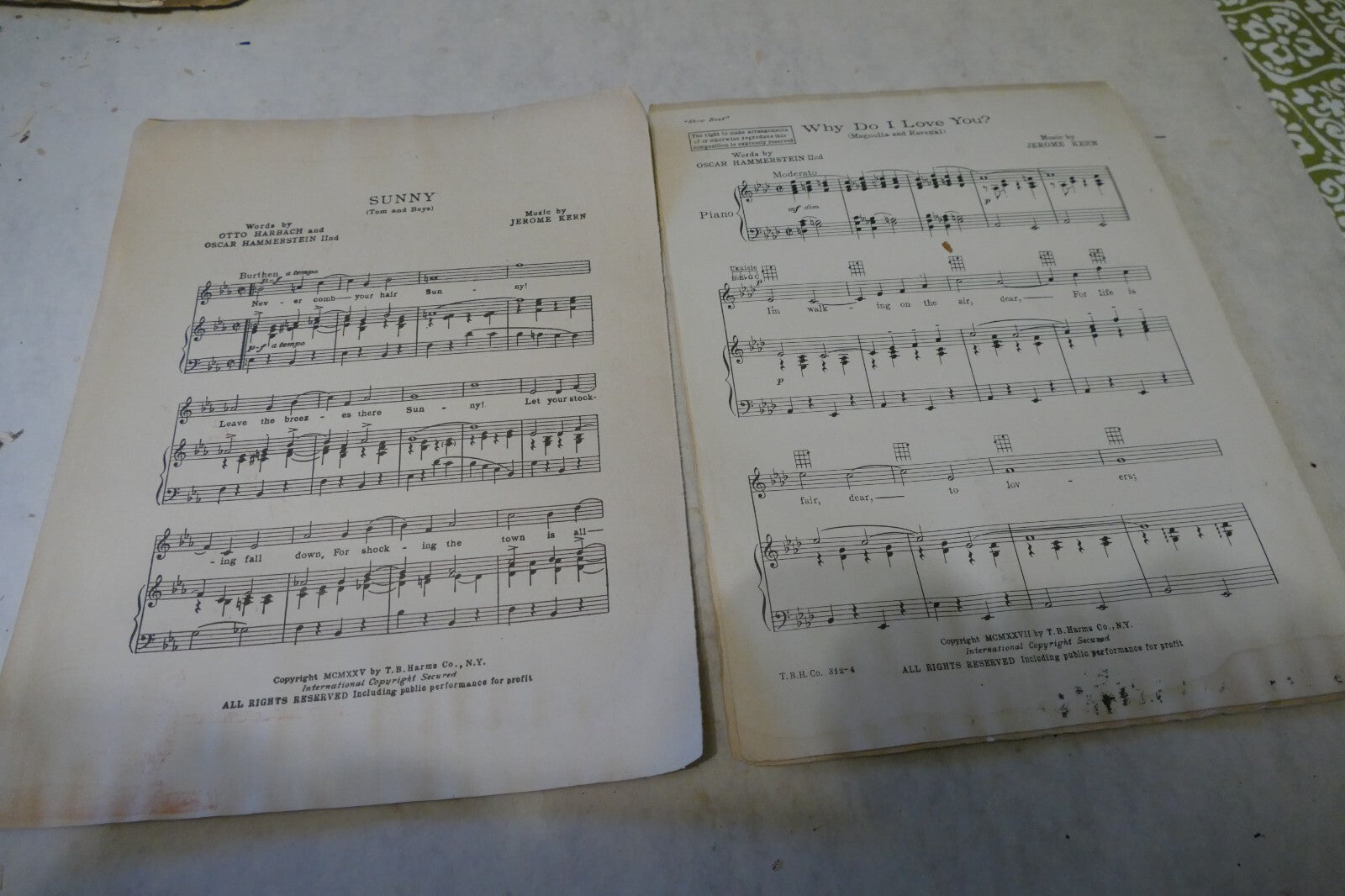 Why Do I Love You? 1927, from "Show Boat", Jerome Kern and Oscar Hammerstein 2nd