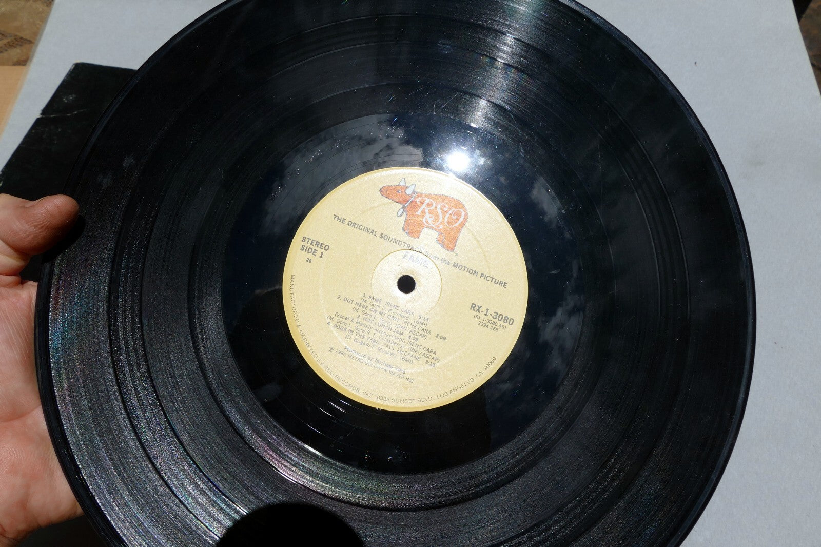 FAME - Original Soundtrack - Vinyl LP  1980  MGM  RX-1-3080 Alan Parker