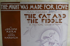 The night was made for love sheet music 1931 by jerome kern from "the cat and the fiddle"