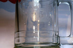 Mickey Mouse Large Glass Beer Stein Mug Walt Disneyland Etched Engraved "TOMMY"