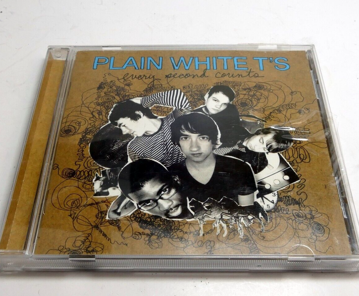 Plain white t's   every second counts music cd 2007 hollywood records d000037702