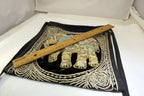 Shoulder Bag Handcrafted Myanmar Sequin Embroidered Tapestry Elephant Antique