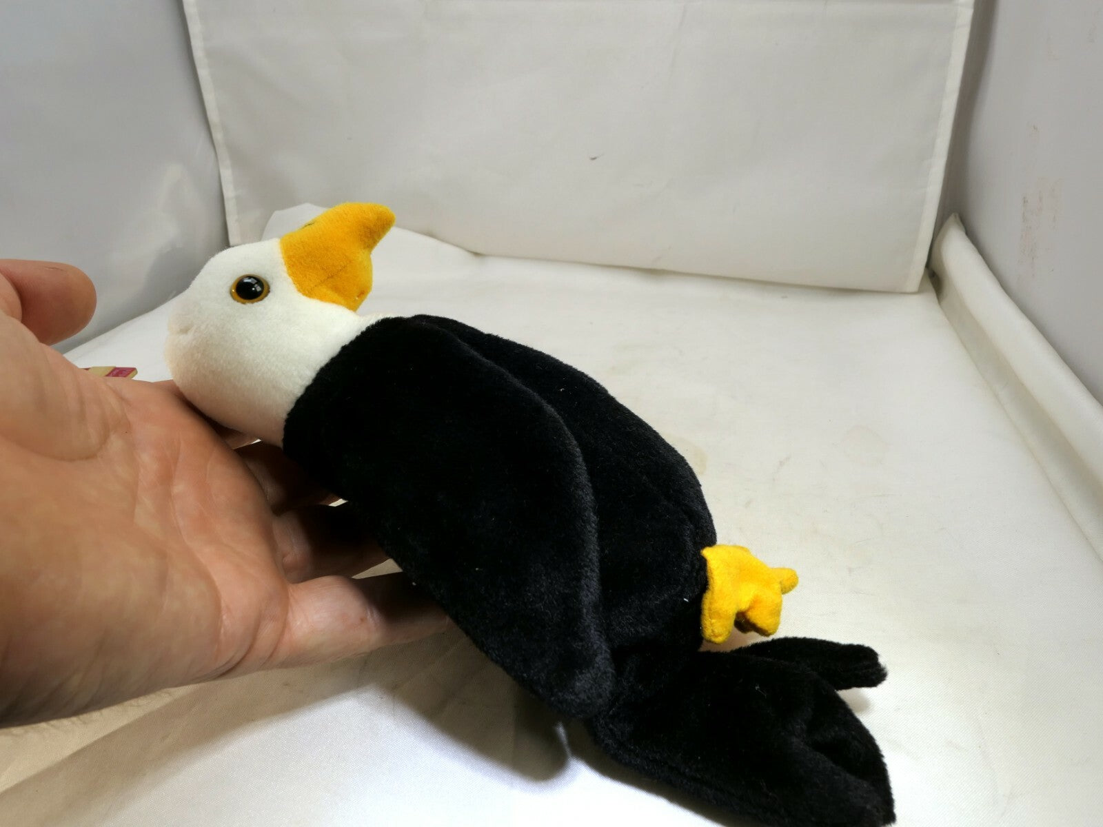 TY Beanie Baby Baldy Rare/Retired 1996 plush toy collection Bold Eagle USA