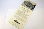 CONNELLY'S TAVERN NATCHEZ MISSISSIPPI 1920's PILGRIMAGE TOUR BROCHURE 1900's
