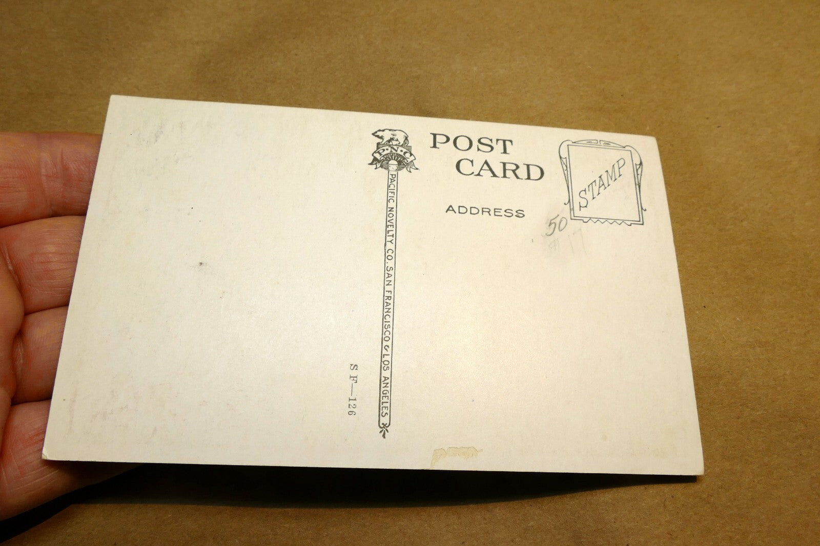 Fine Arts Palace San Francisco USA 1926  postcard - unposted