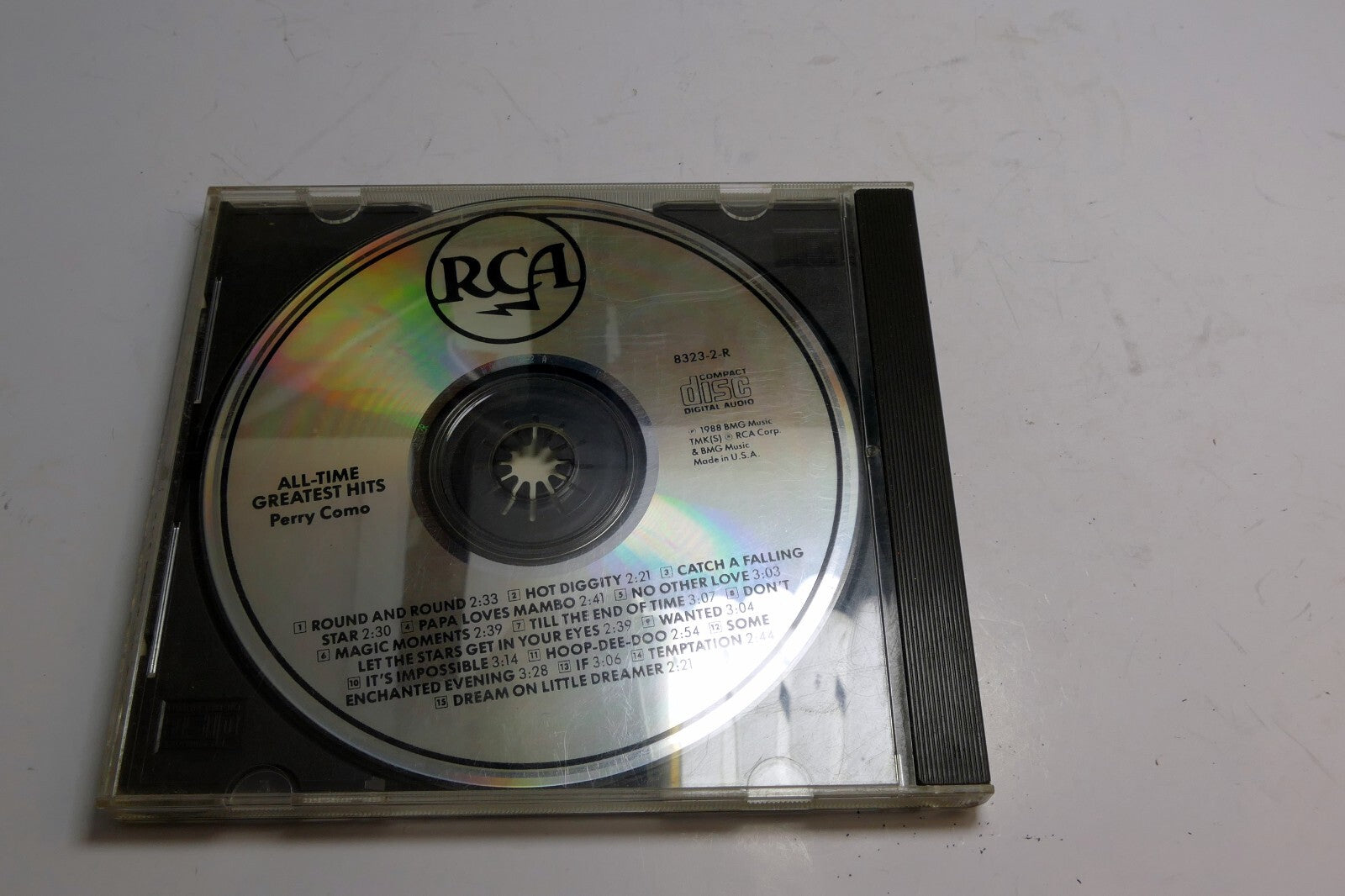 Como, Perry : All Time Greatest Hits CD 1988 BMG Music 8323-2-R