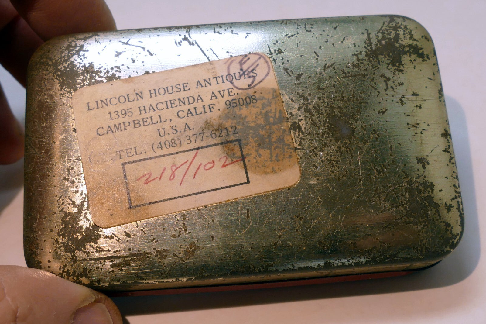 Empty TIN Verisan Compound Glycerin of Thymol Pastilles Boots England UK