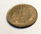 1976  Luxembourg 5F Coin  Franc